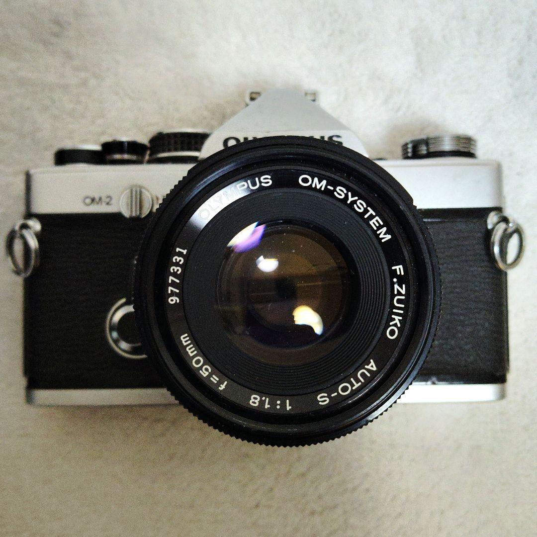 OLYMPUS OM-2 F.ZUIKO 50mmf1.8 2レンズ 露出OK - メルカリ