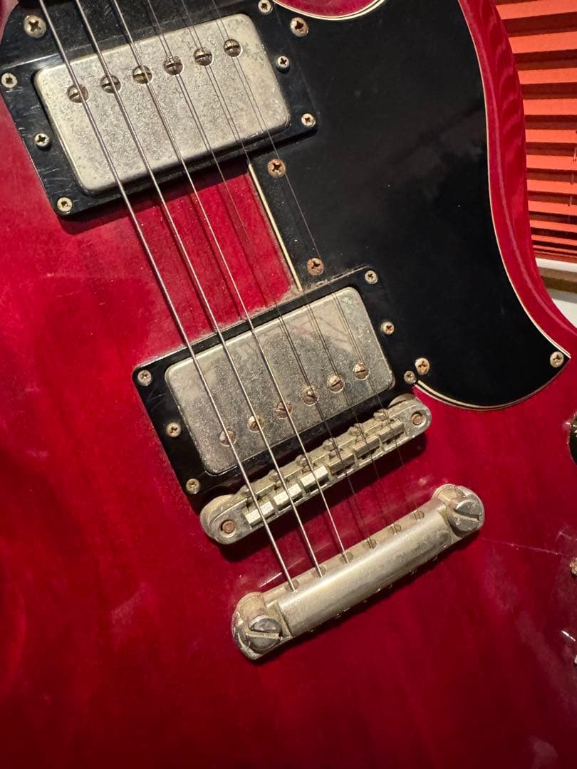 Greco SG エレキギター レッド 毎日値下げしていき売り切ります - メルカリ