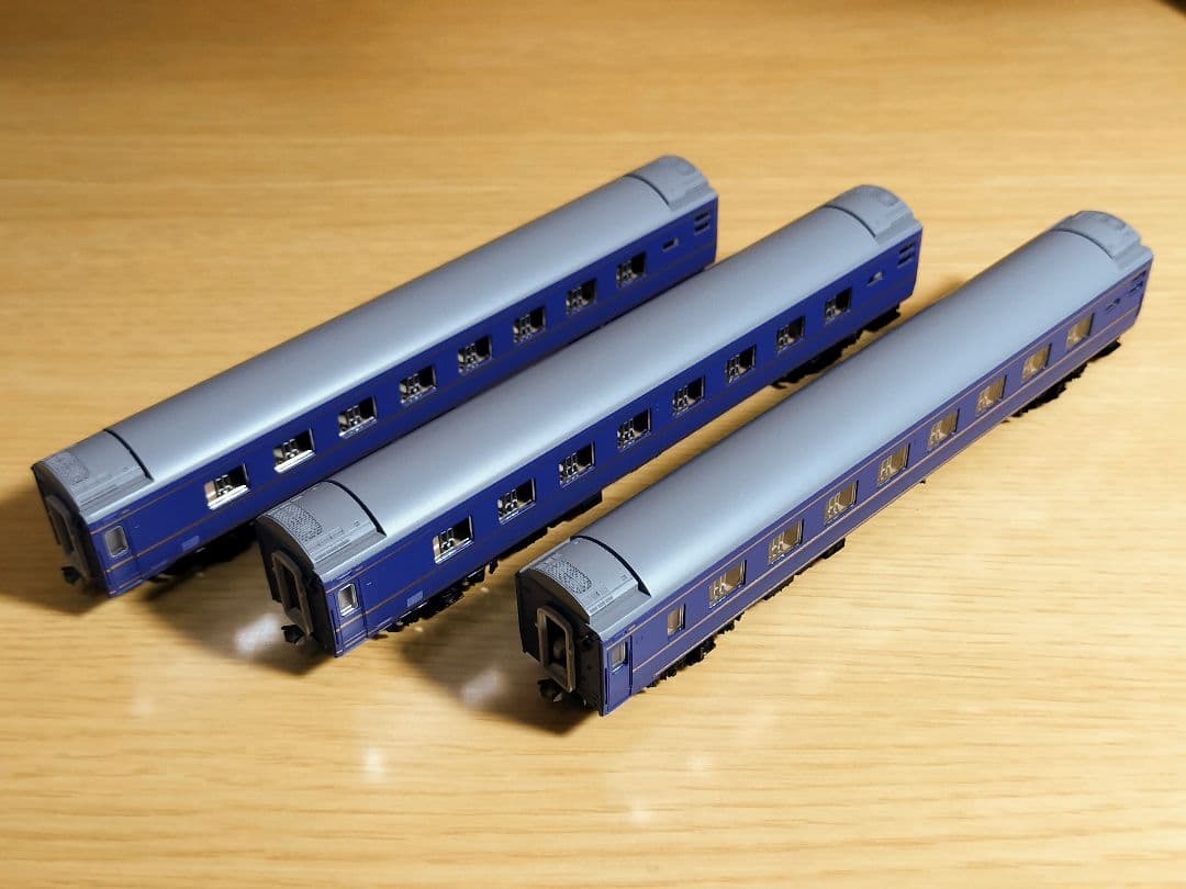 tomix 98657　オハネ24 500　オハネ25 0　北斗星　はまなす