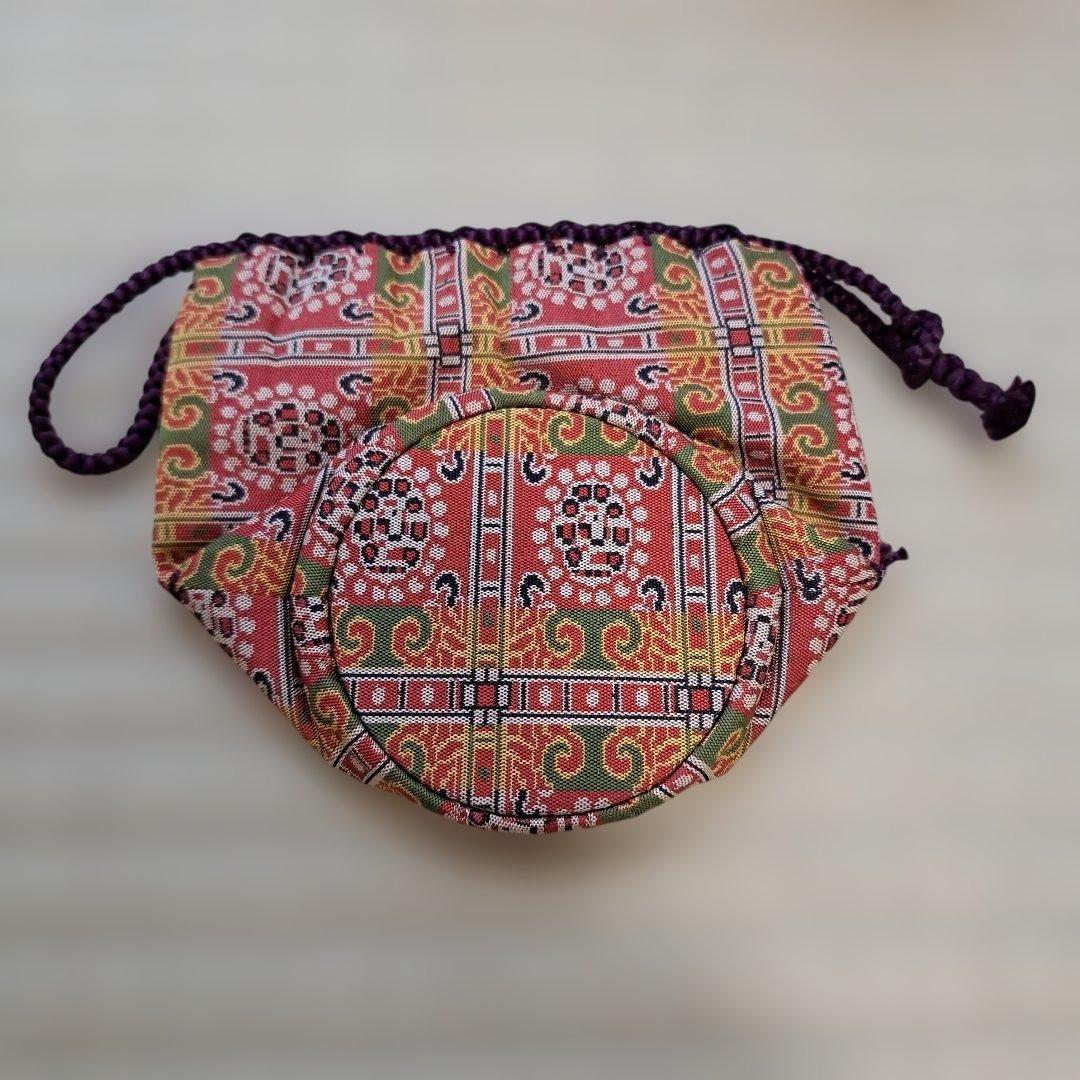 和巾セット 桑中次 筒茶碗2点 色無地着物 大徳寺画賛