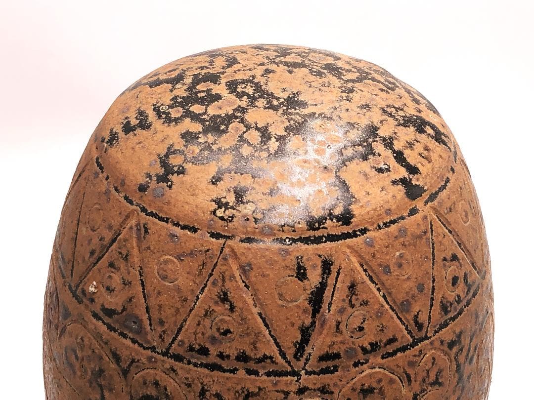 【 緑釉横口壺 】　大陸伝来蔵出品　博物館・資料館収蔵級