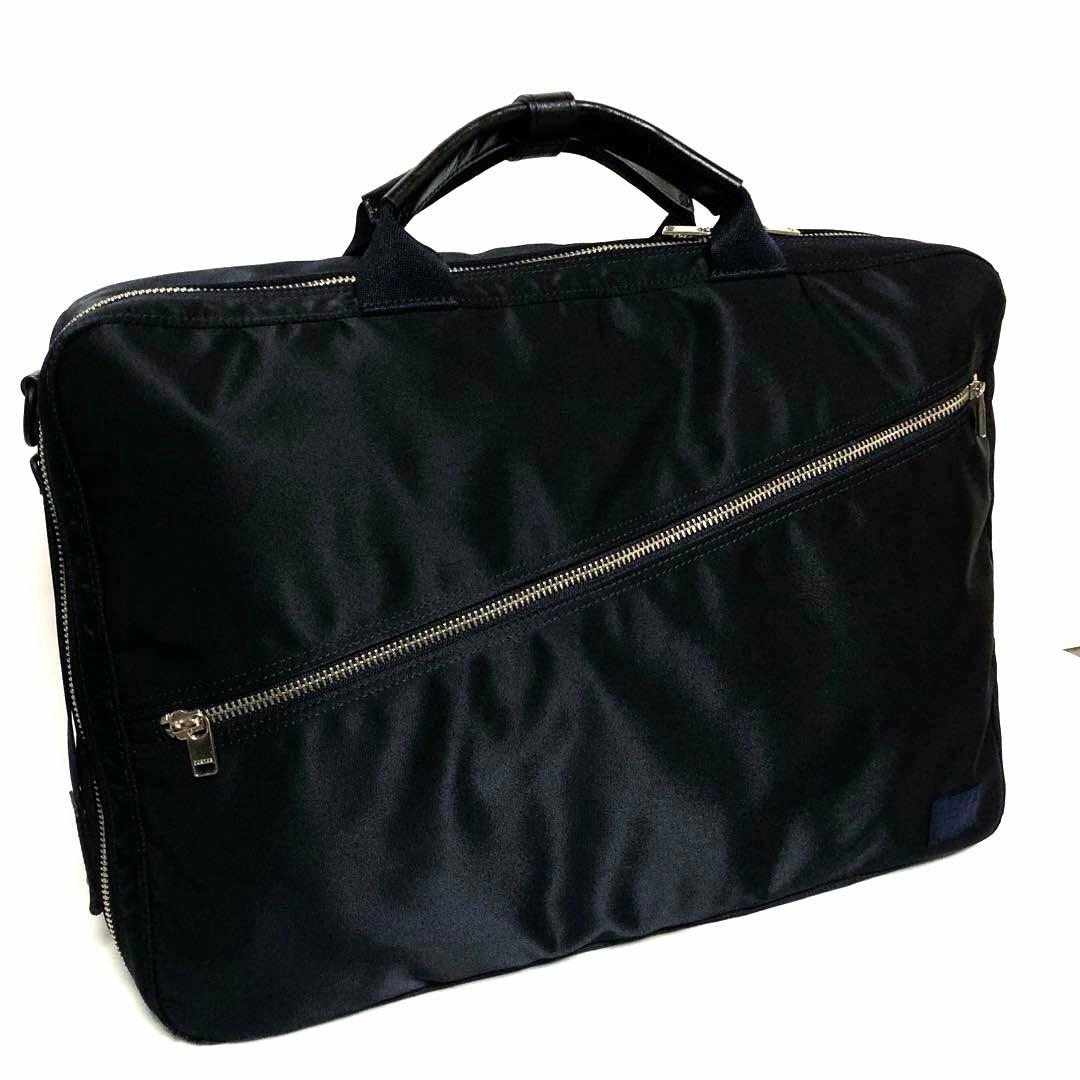 現行タグ✨未使用級 ポーター リフト ビジネスバッグ3way A4可 ネイビー