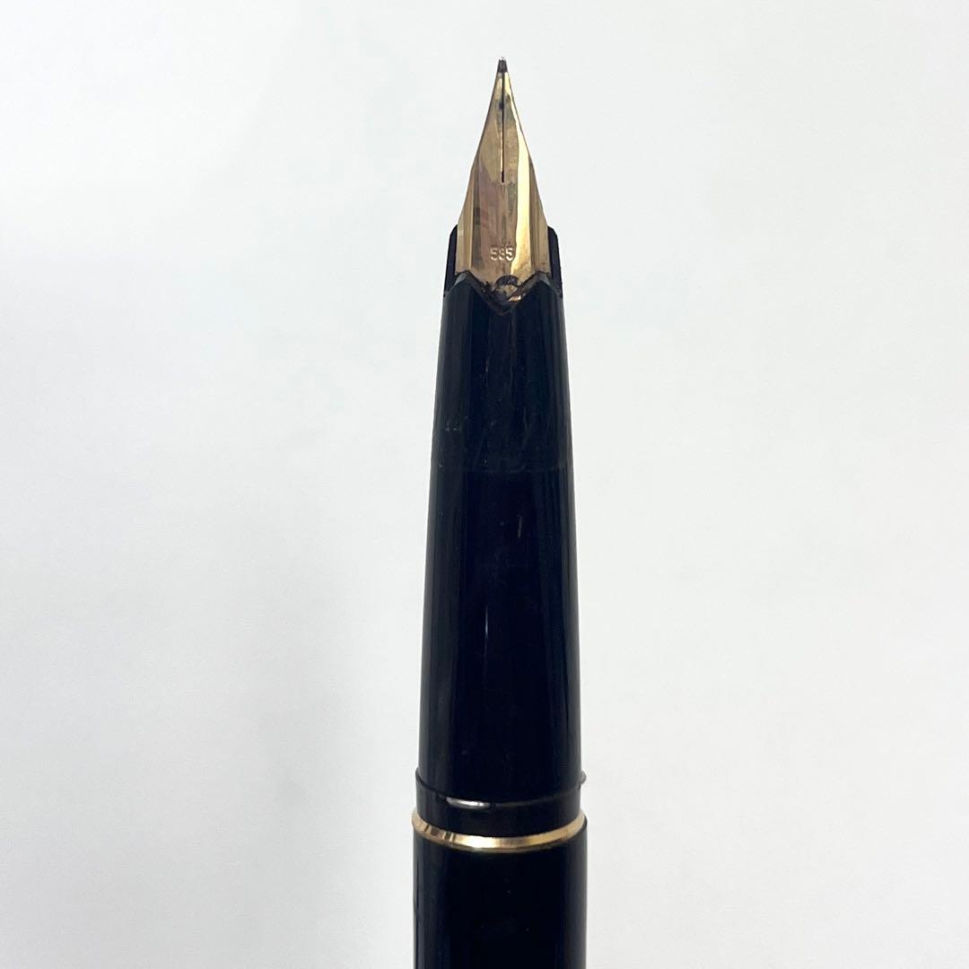 MONTBLANC モンブラン 万年筆 585刻印 14K ドイツ ブラック 金
