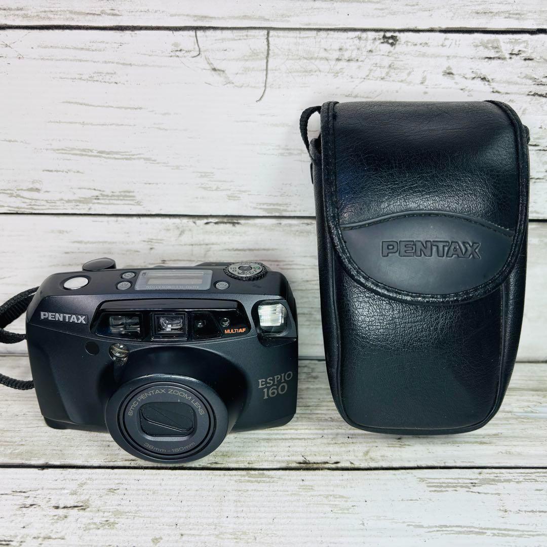 PENTAX コンパクトフィルムカメラ ESPIO 160 ブラック ②