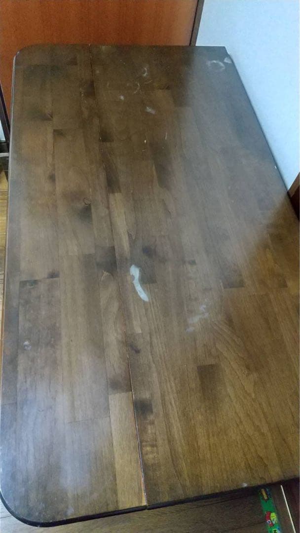 あい　昭和レトロ　アンティーク　バタフライテーブル　収納付