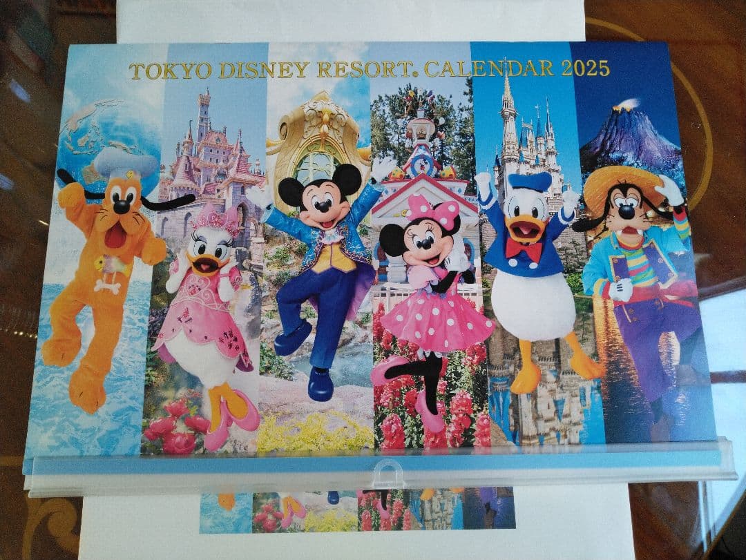 東京ディズニーリゾート非売品カレンダー 2025 2026
