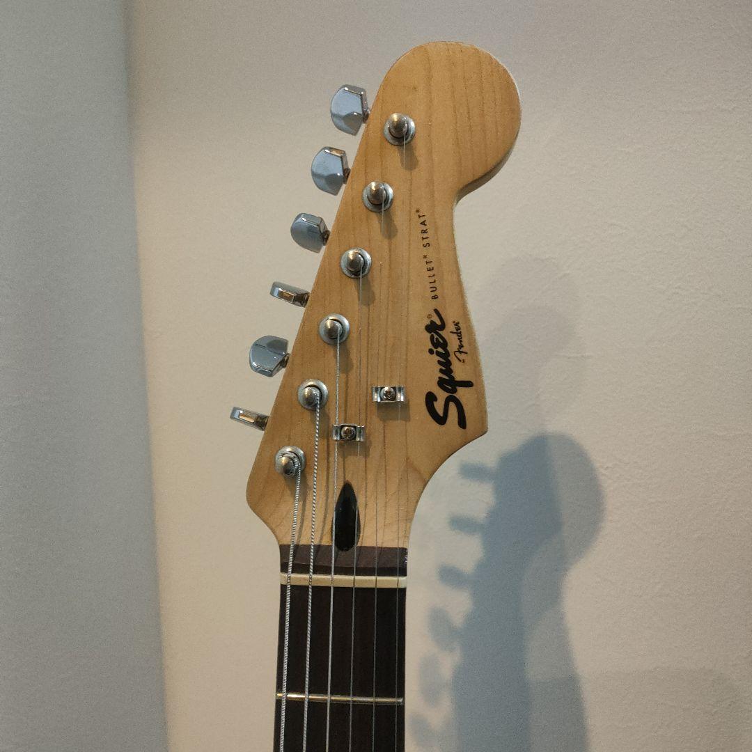 Squier ストラトキャスター ブラック ギターケース付き