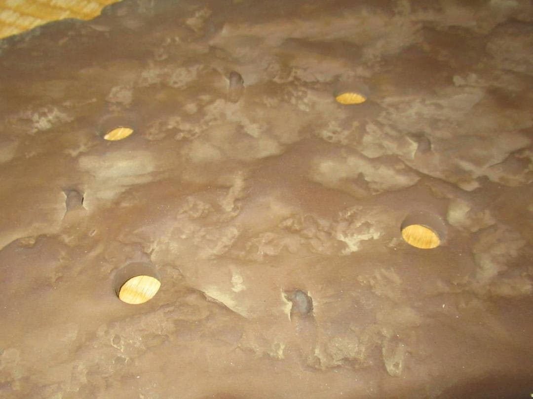 美品'70年頃◇常滑鉢 柴田馨山作 寄せ植え用 葉形