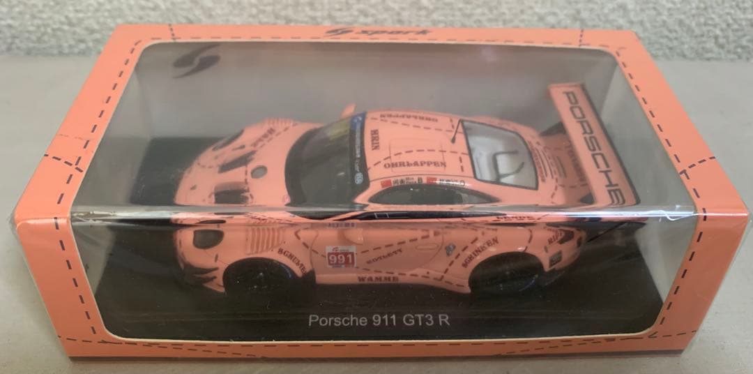 1/43 Porsche 911 GT3 R #991 ピンクピッグ