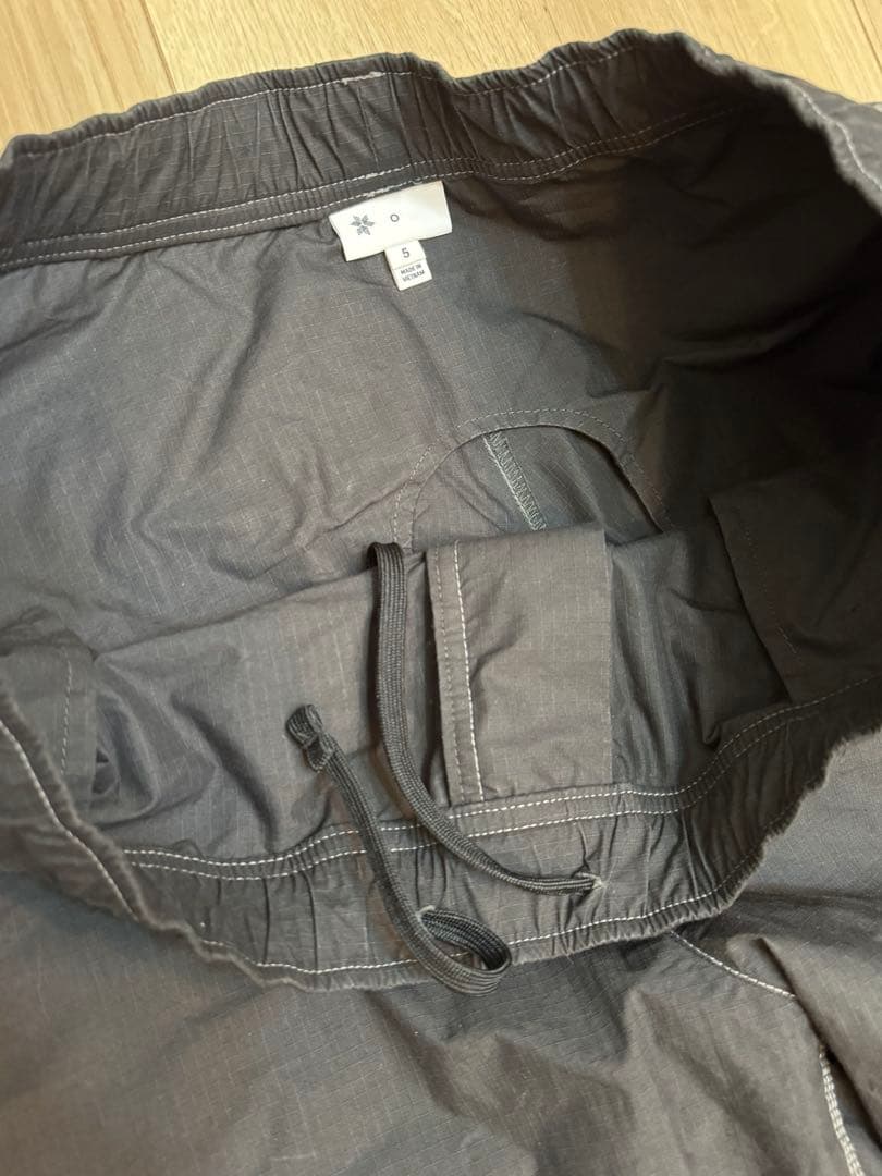 Goldwin 0 パラシュートシードリップストップセットアップ