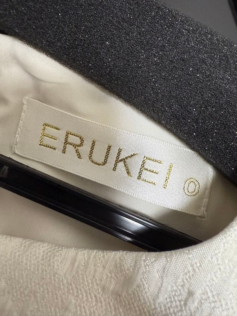 ERUKEI ホワイト ドレス ワンピース キャバ