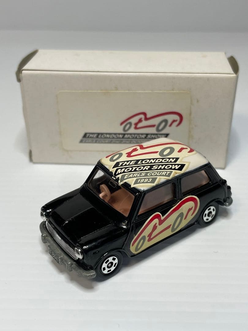 トミカ ミニクーパー トラフィック特注 ブロードスピード 白 トミカ