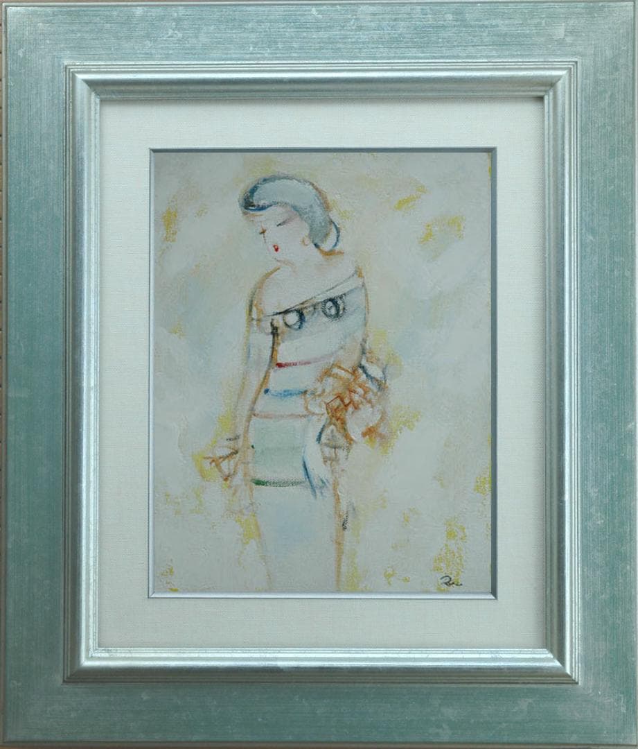 龍敬子画伯絵画 タイトル「良縁」 龍敬子画伯絵画 タイトル「良縁