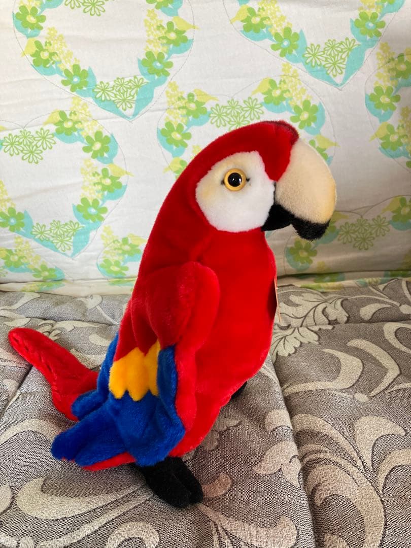 Steiff Lore オウム ぬいぐるみ