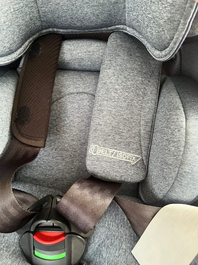 Aprica クルリラ AD ライトネイビー　チャイルドシート　ISOFIX