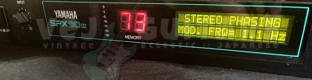 Yamaha SPX-90II 伝説のSymphonic搭載　マルチFXラック