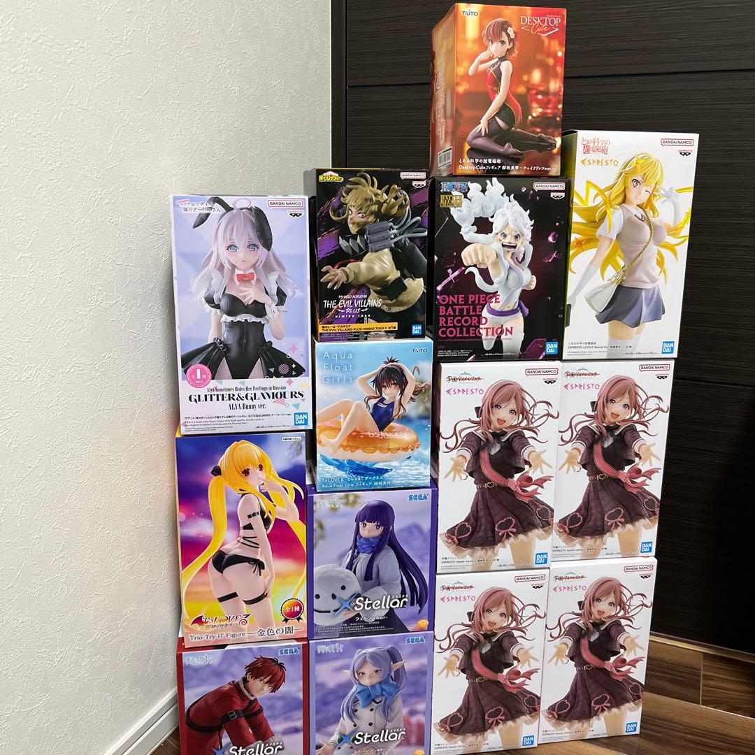 最新 人気 未開封 プライズ フィギュア まとめ売り14セット - メルカリ