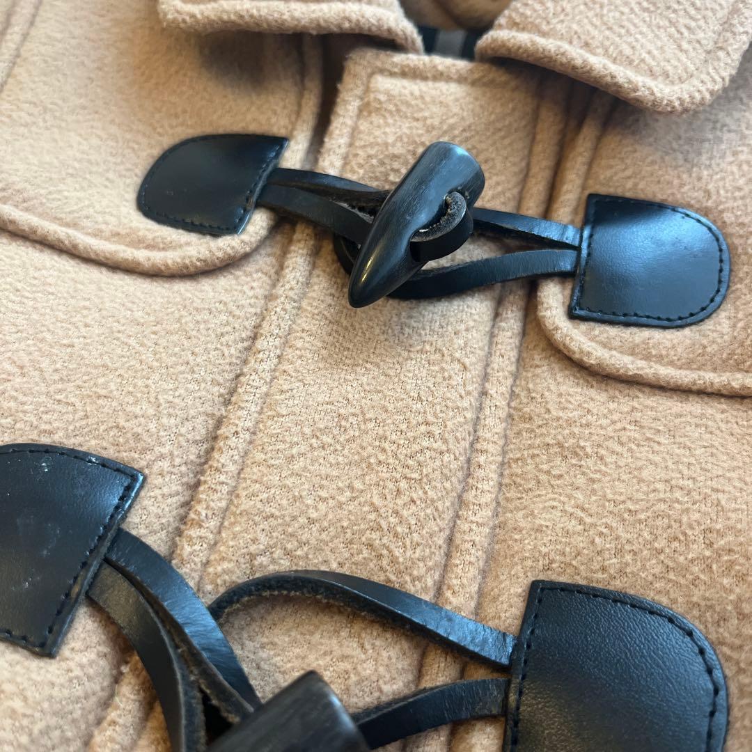 バーバリー 美品　ダッフルコート キャメル 90 定番人気 ノバチェック