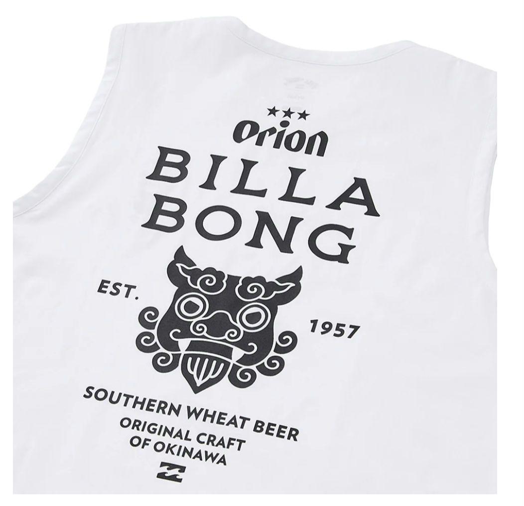 送料込★新品★ビラボン×オリオンビール　ラッシュガードタンクトップ　L OUTLET】BILLABONG メンズ 【ORION BEER x BILLABONG COLLECTION