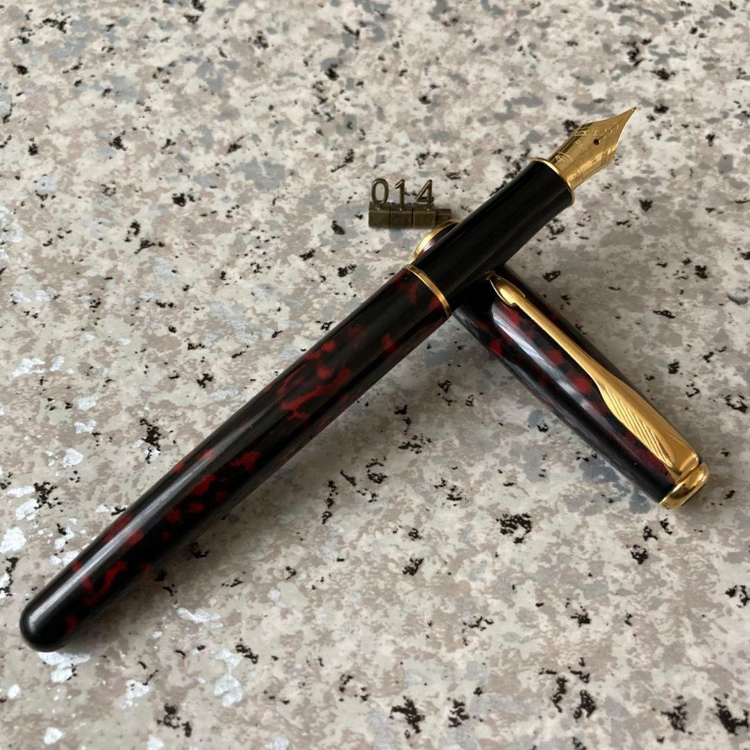 014 オーバーホール済み 万年筆 パーカー SONNET 18k