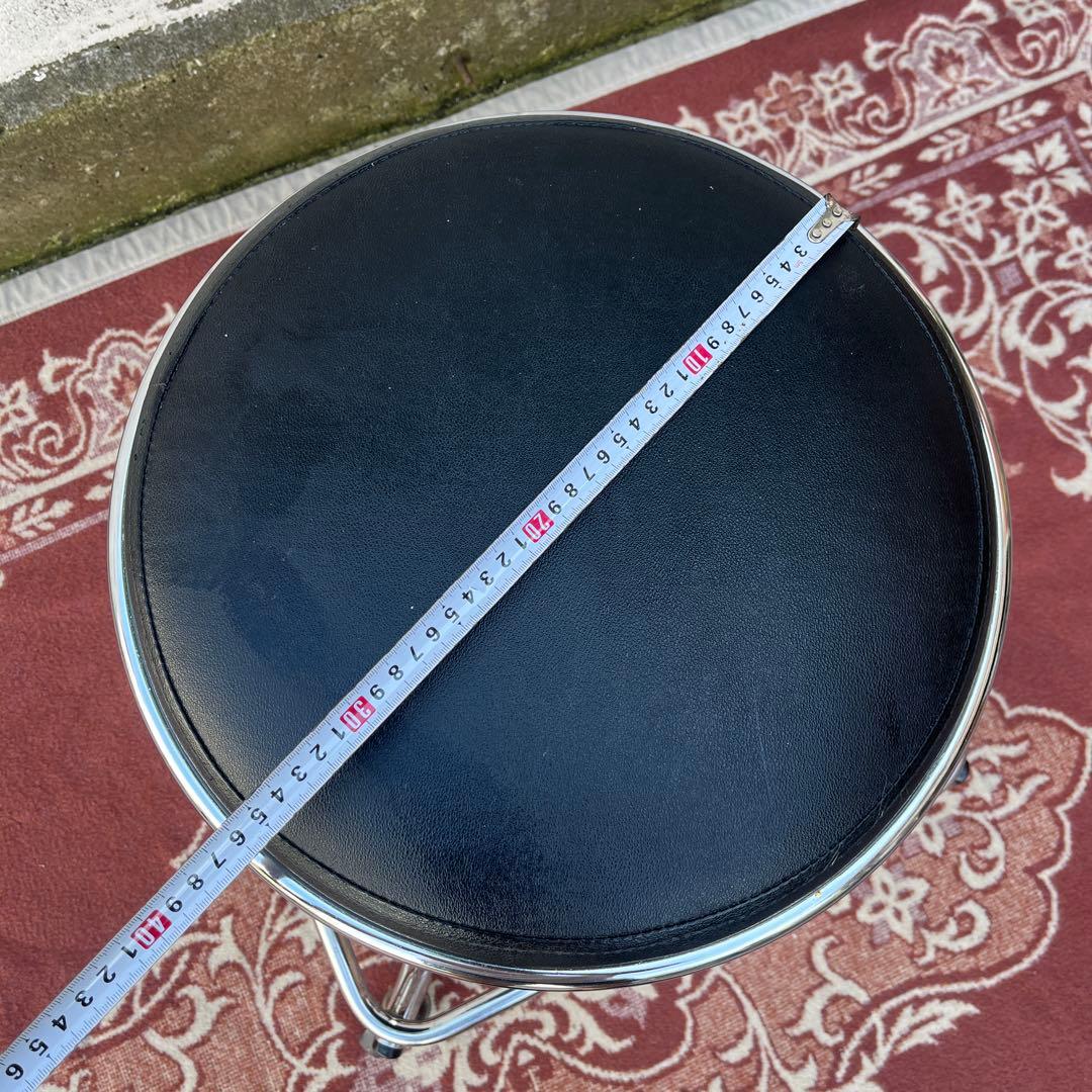 古家具ビンテージ品◾️ITOKI 足掛け付き×ガス圧昇降 ワークチェア スツール