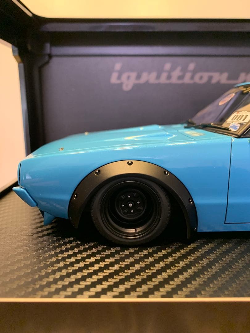 イグニッションモデル　1/18 LBWK ケンメリ ライトブルー　　3219