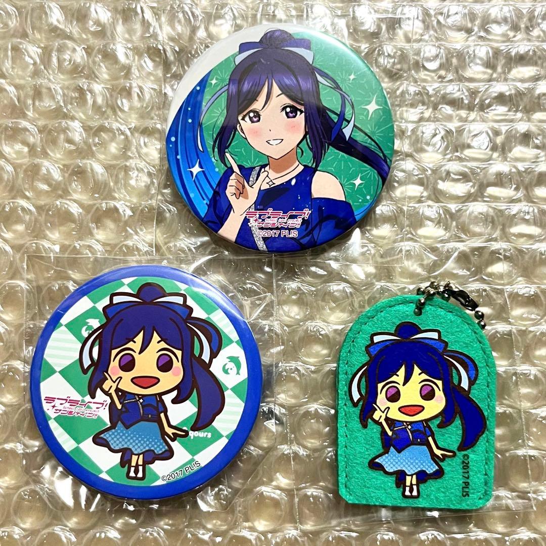 Aqours finale love live 永久stage 缶バッジ果南