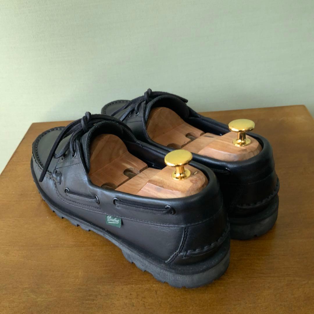 ParabootパラブーツMALOマロ デッキシューズ 7 ブラック