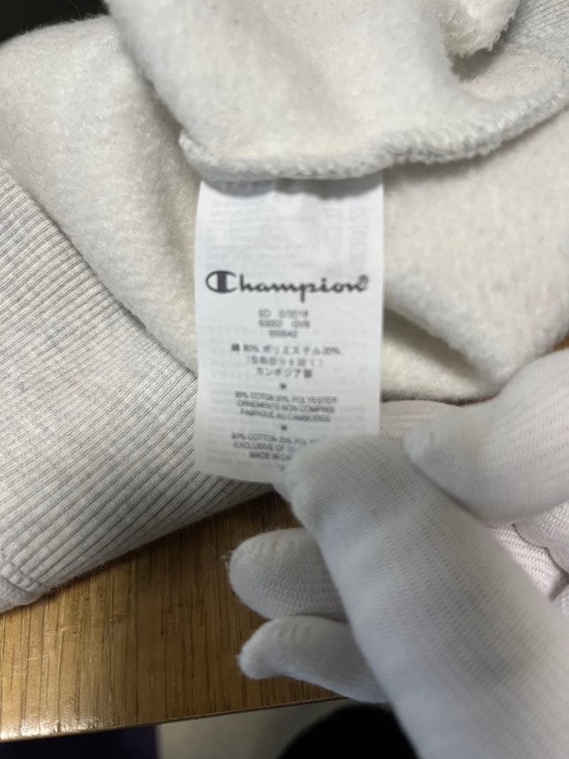 Supreme ×チャンピオン/ コラボパーカー/ サイズM