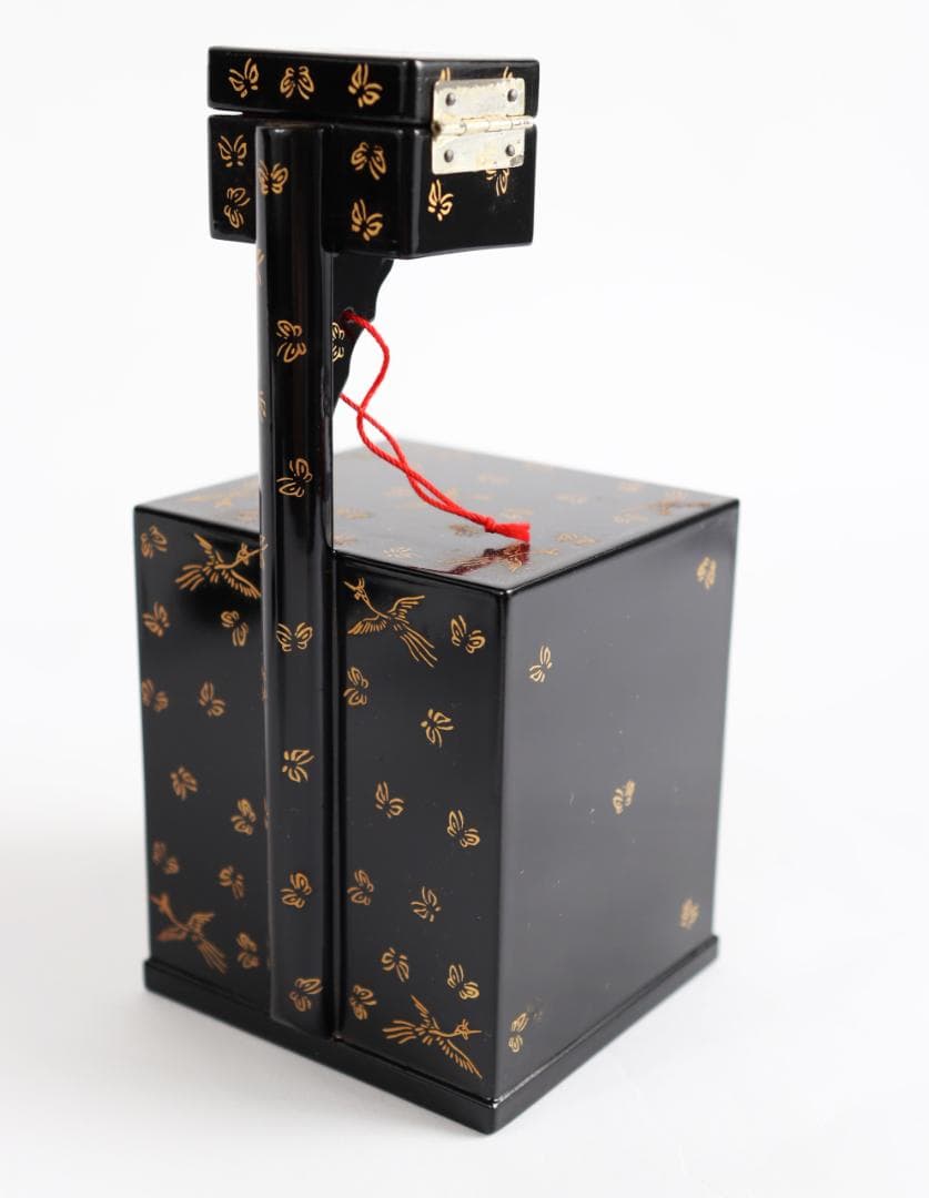 雛道具 京人形 田中彌 蝶鳥蒔絵 鏡台 針箱 京都 田中弥 共箱