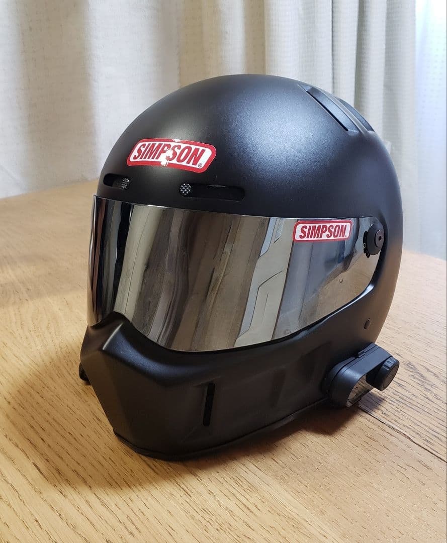 週末限定値下★★SIMPSON スーパーバンディット　マットブラック