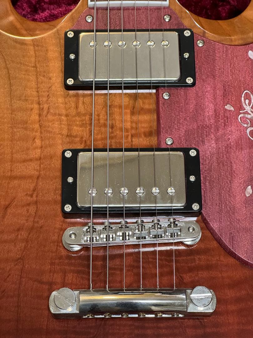 ギター momose MSG SAKURA SP 25 PH SKP GRD