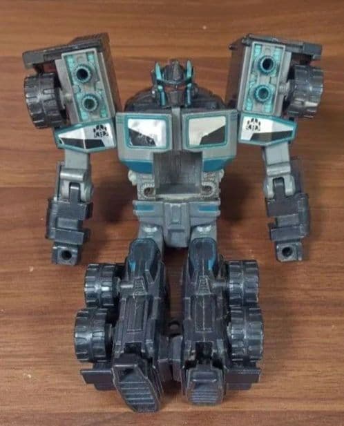 ジャンク品 トランスフォーマー カーロボット ブラックコンボイ - メルカリ