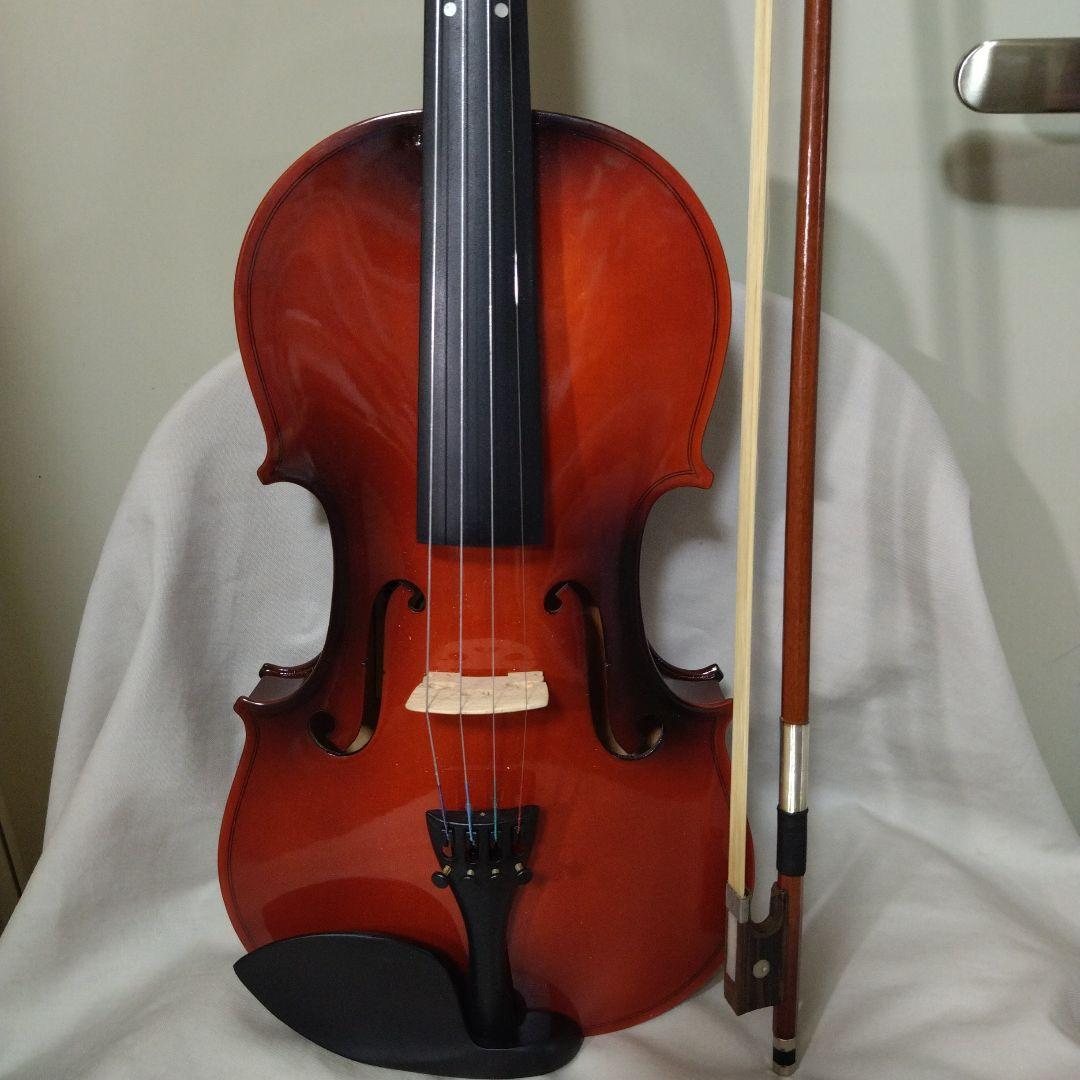 ♥大幅値引済♥新品イ―スタ―バイオリン4/4♥極美品♥大人用♥弓ケ―ス松脂付