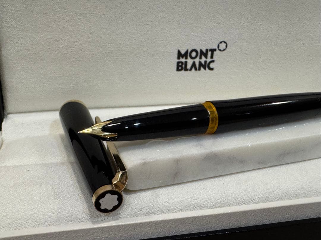 極美品】モンブラン NO 121 万年筆18K ブラック④過渡期版 激レア