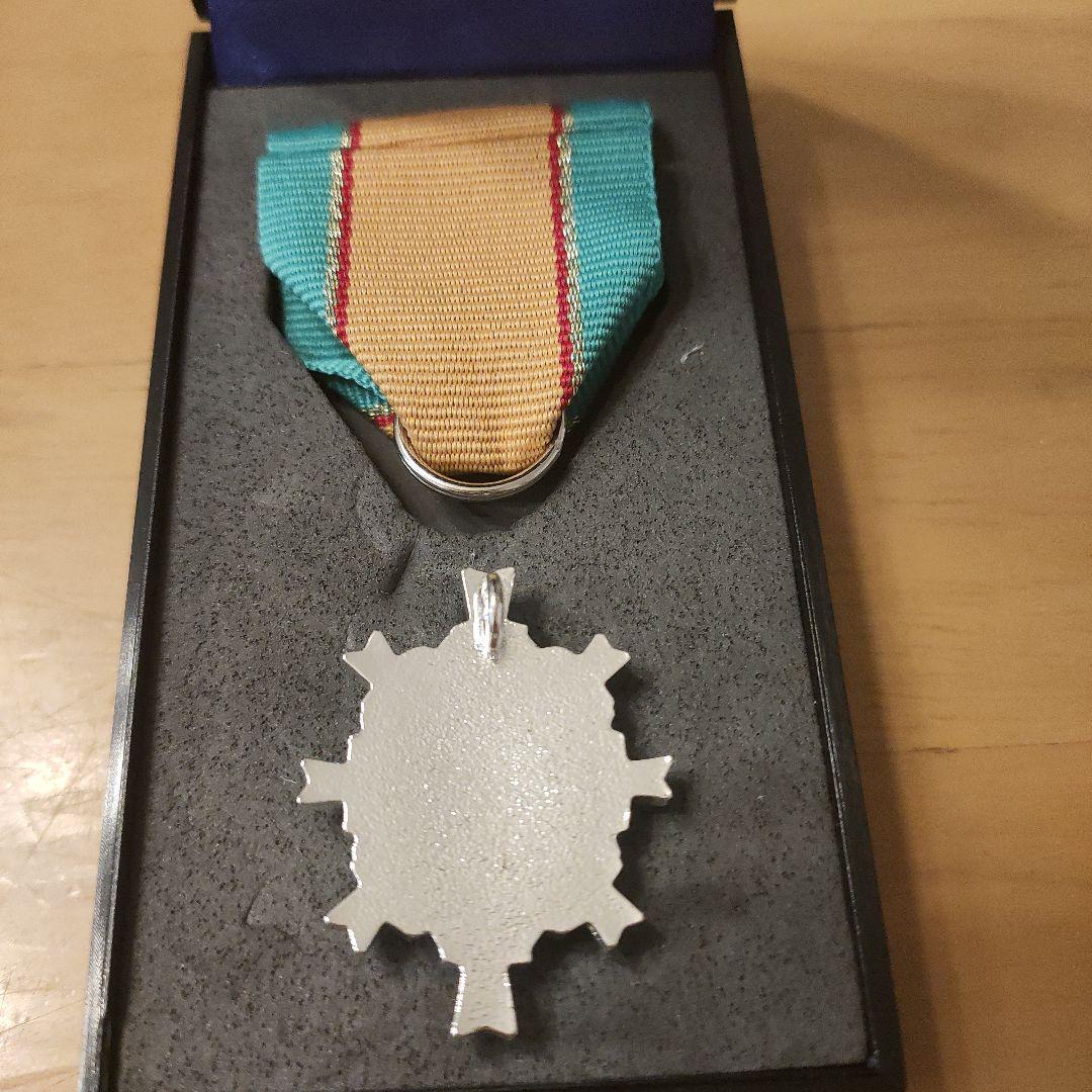 激レア 極美品】第五級 防衛功労章 第14号賞詞 防衛記念章 最新タイプ