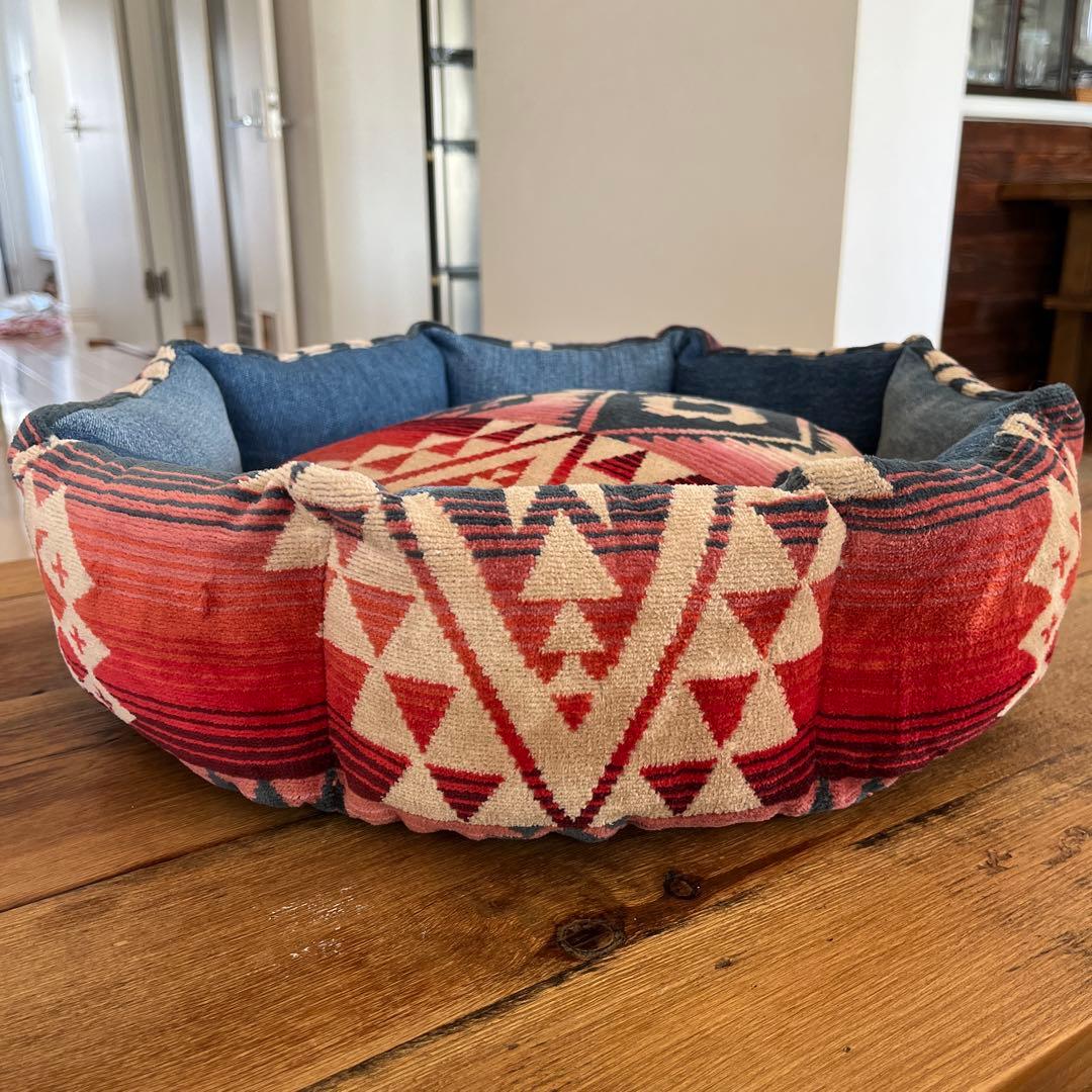 ペットベッド ハンドメイド459 ペンドルトン リメイク 猫ベッド 犬ベッド