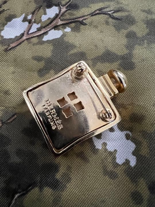 002 エルメス☆パヒューム☆ブローチ☆ボトル☆フォーブル