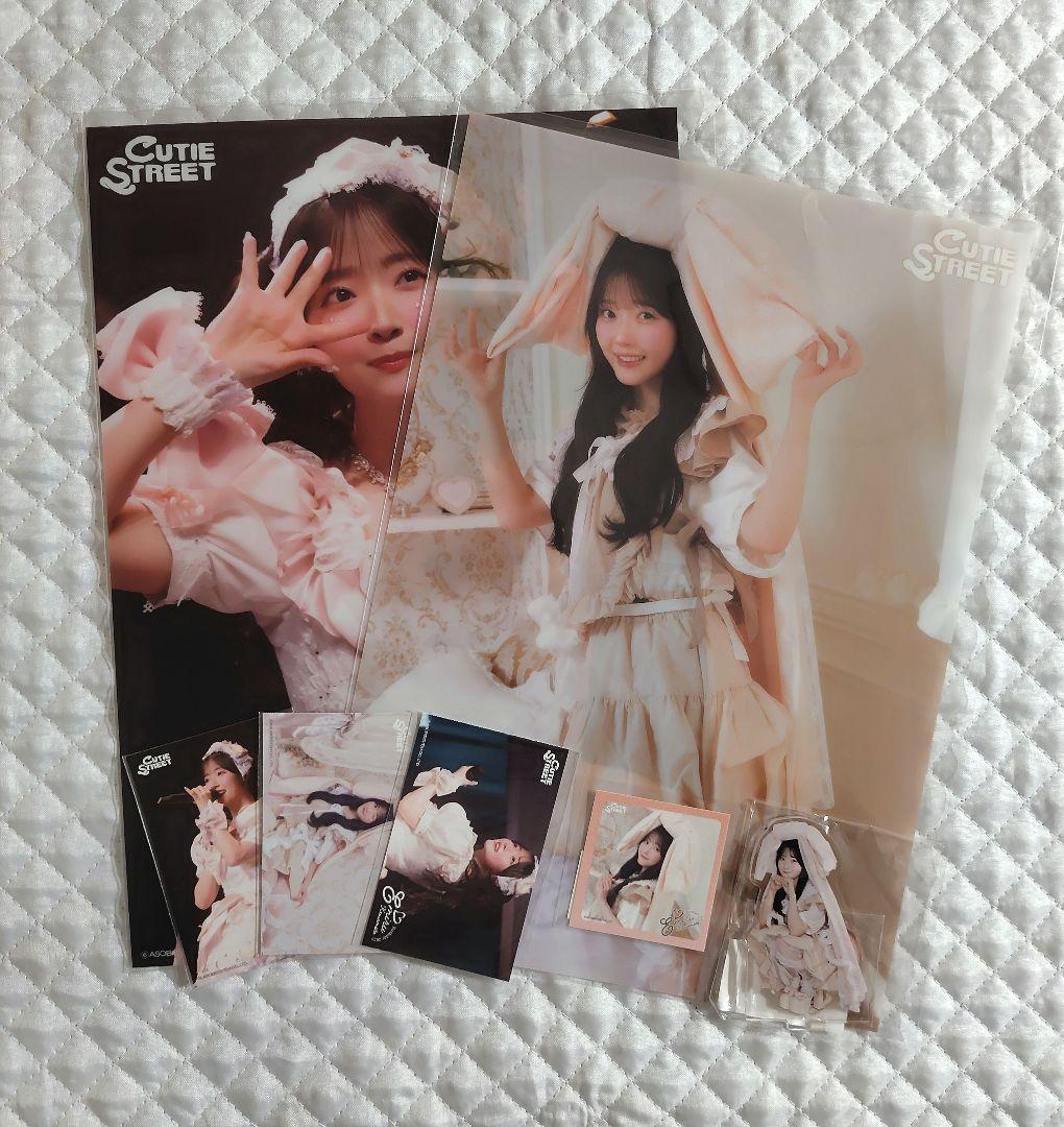 CUTIE STREET 川本笑瑠生誕記念 祭 2025 すきくじ アクスタ CUTIE