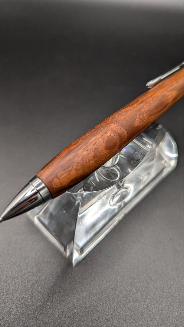 447ペン工房翌檜極上レースシーオーク木軸シャーペンボールペン