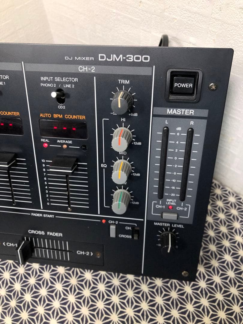pioneer dj パイオニア DJM-300 フェーダーメンテナンス