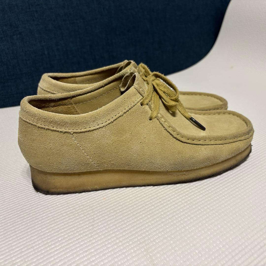 クラークス　ワラビー　メープルスエード　UK7