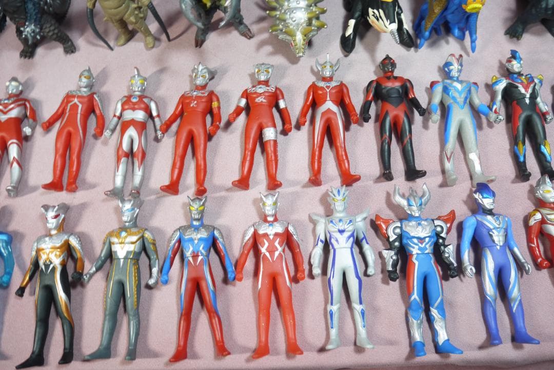 ウルトラヒーローシリーズ500 ウルトラ怪獣シリーズ500 ソフビ59体セット