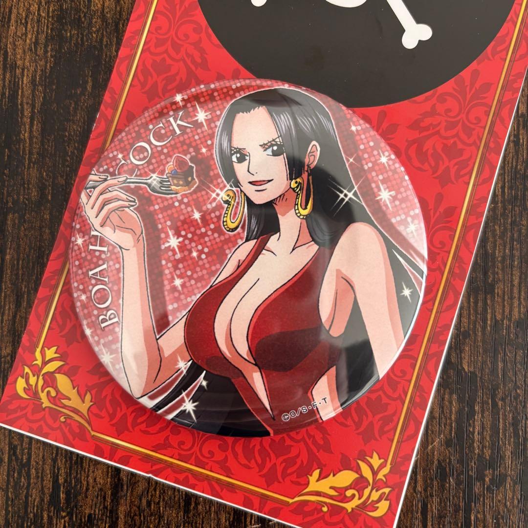 ワンピース 麦わらストア限定 ハンコック バースデー缶バッジ&缶バッジカバー