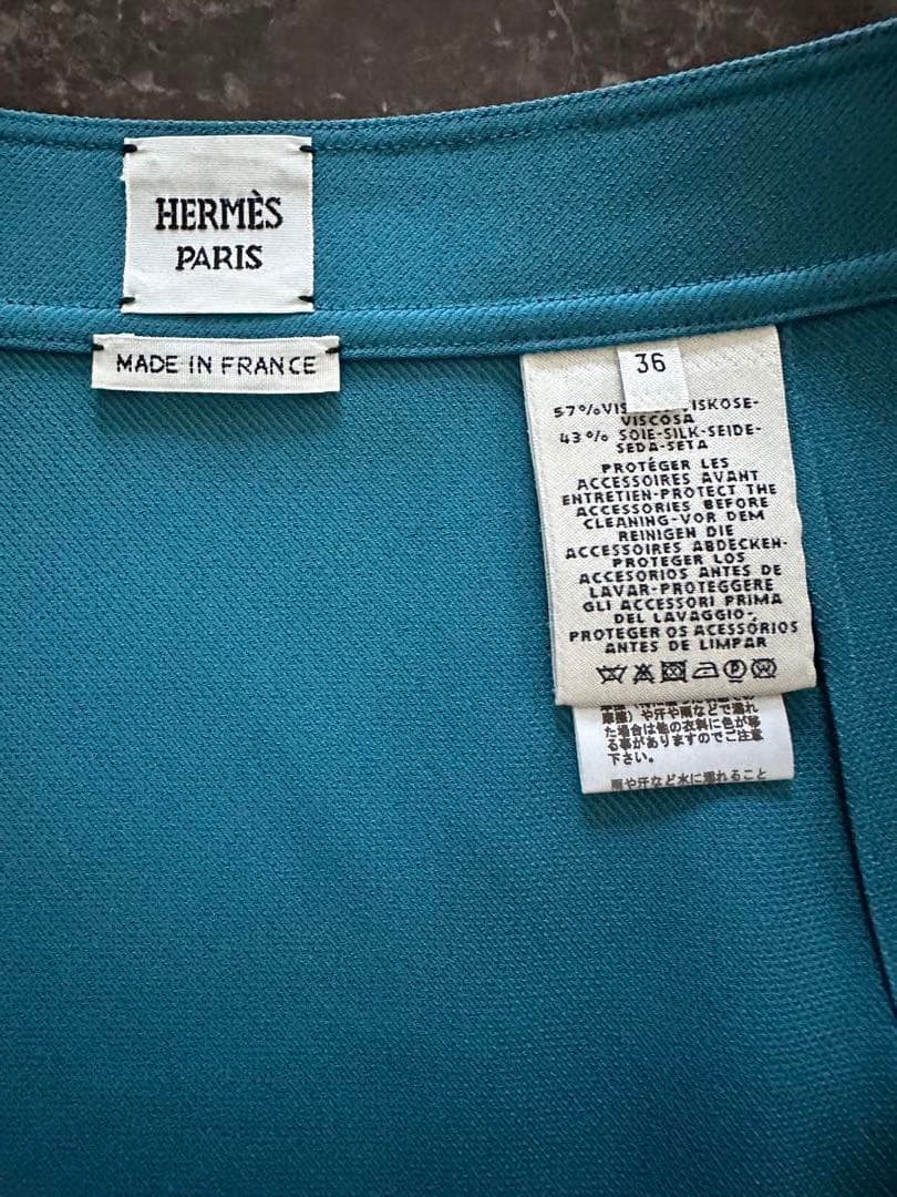 ダディ 　HERMES エルメス スカート 36