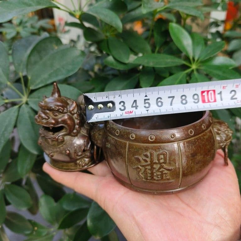 銅器 香炉 神獣香炉 香道具 茶道具 工芸品 置物