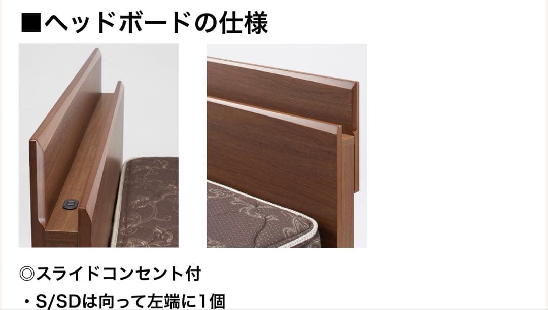 シモンズ　GRANGATE シングルベッドフレームのみ　2つ