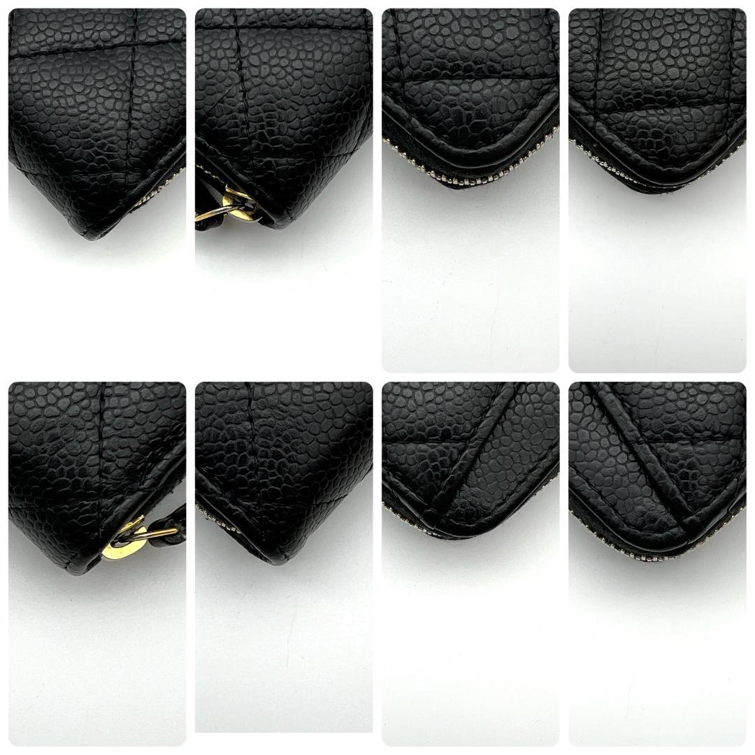 シャネル キャビアスキン マトラッセ ケース 小銭入れ A746