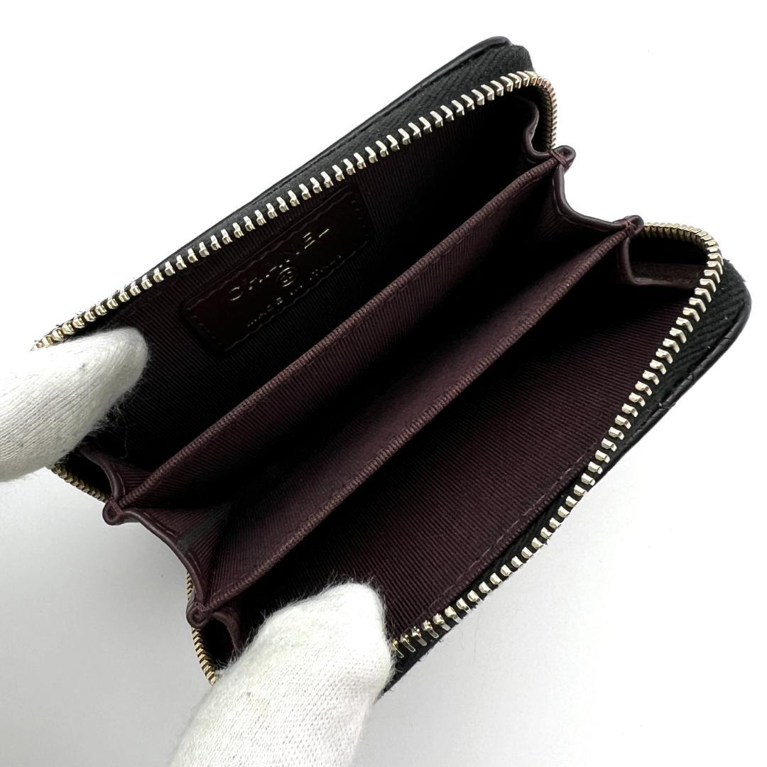 シャネル キャビアスキン マトラッセ ケース 小銭入れ A746