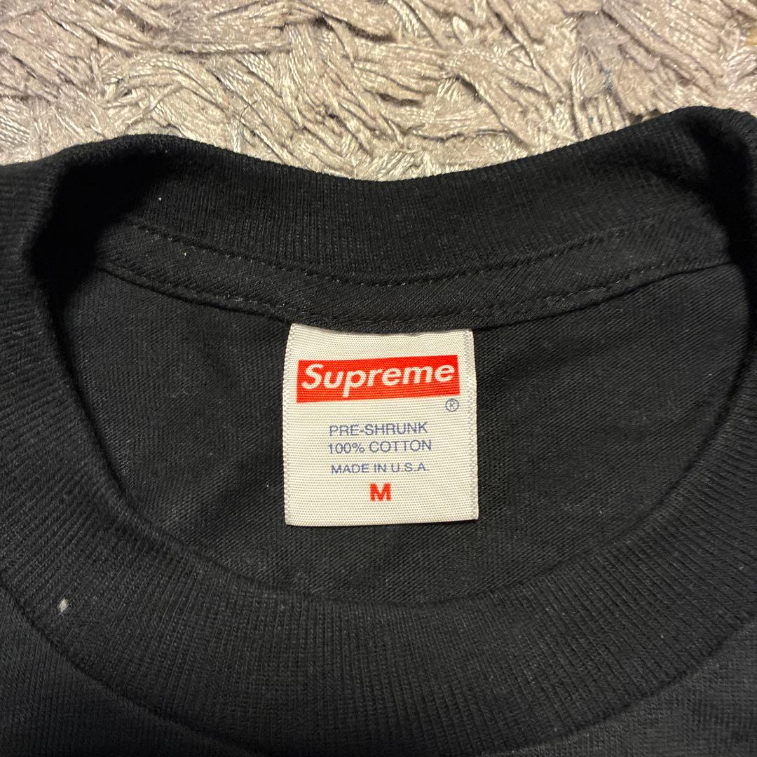 Supreme モノクロ写真 Tシャツ M 黒